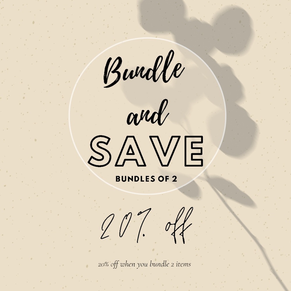 20% off bundles
